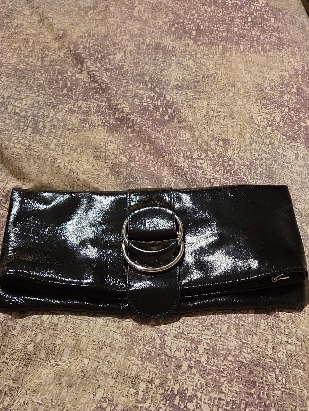 HOBO Patent Leather Clutch